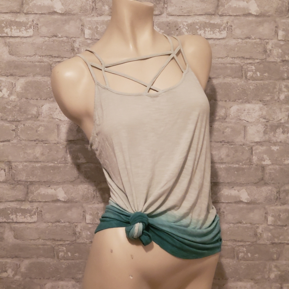 AEO Teal Ombre Cami